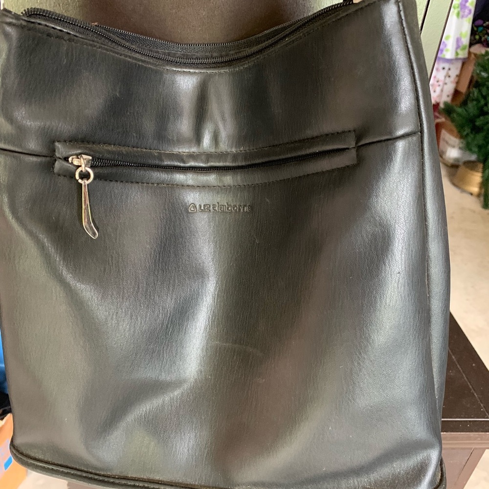 Liz Claiborne black shoulder bag